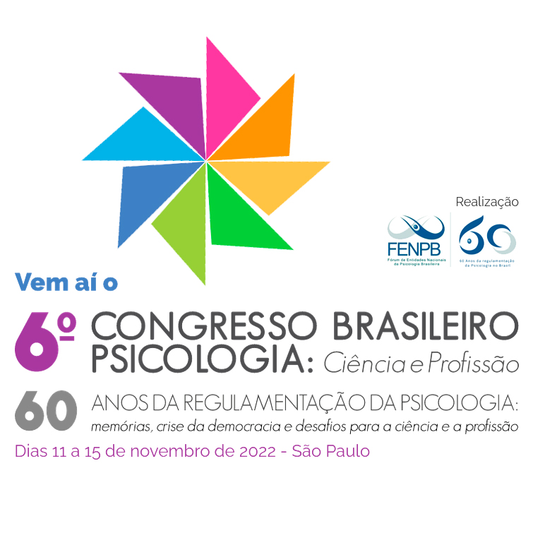 6º Congresso Brasileiro Psicologia